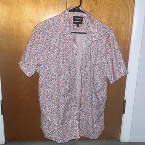 Bonobos Riviera Short Sleeve Large Floral Shirt